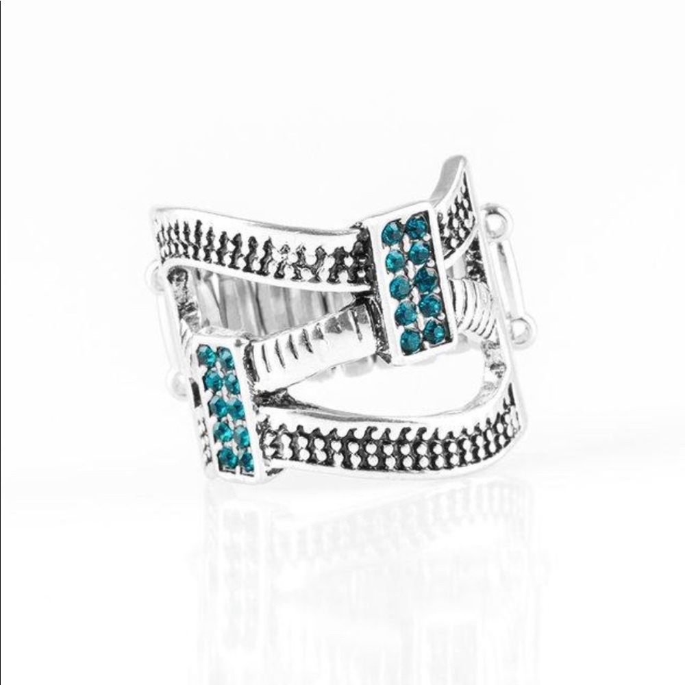 Paparazzi Urban Upscale Blue Ring
